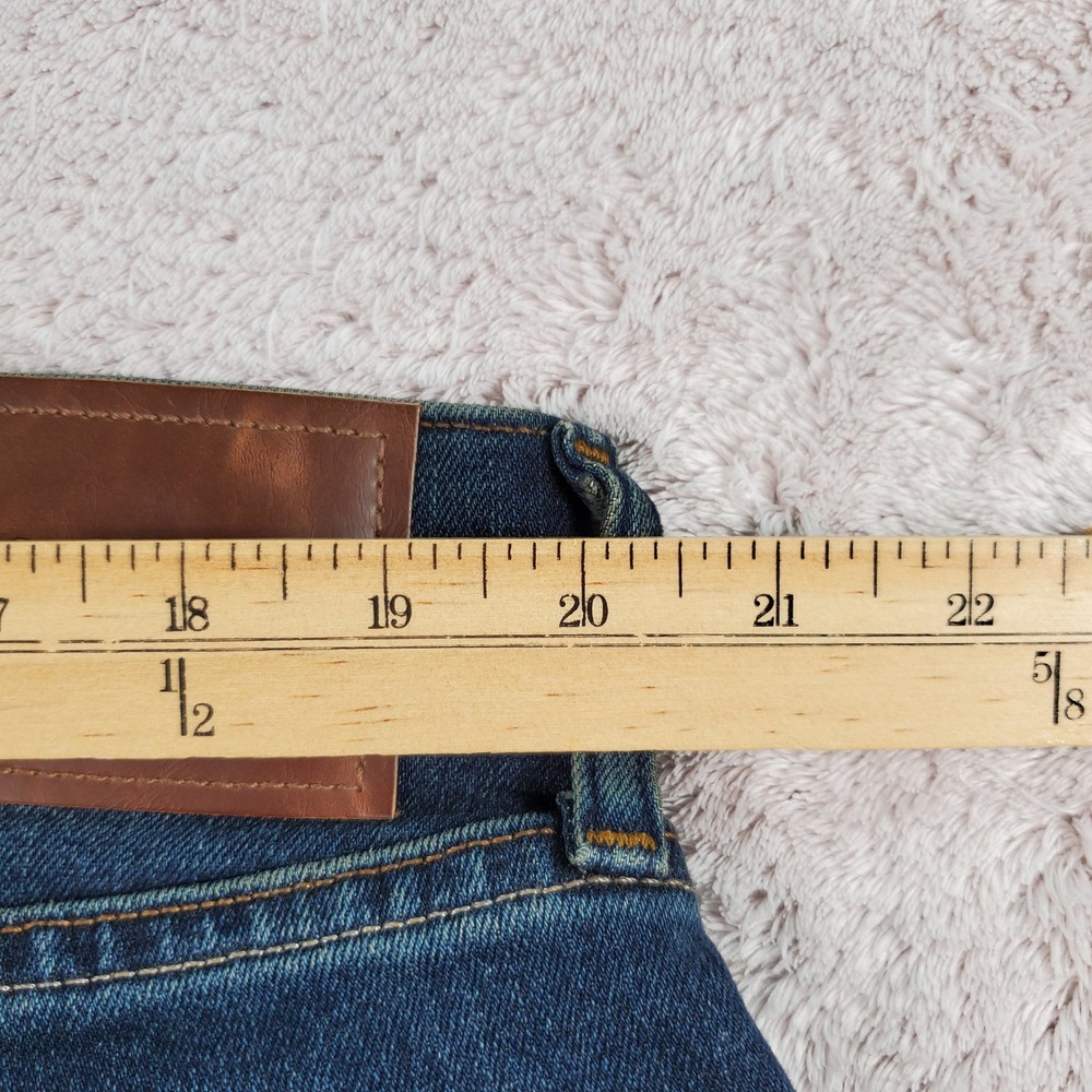 Hollister Epic Flex Bootcut Jeans Mens 40x34 Medium Wash Blue Stretch Denim - Picture 8 of 9